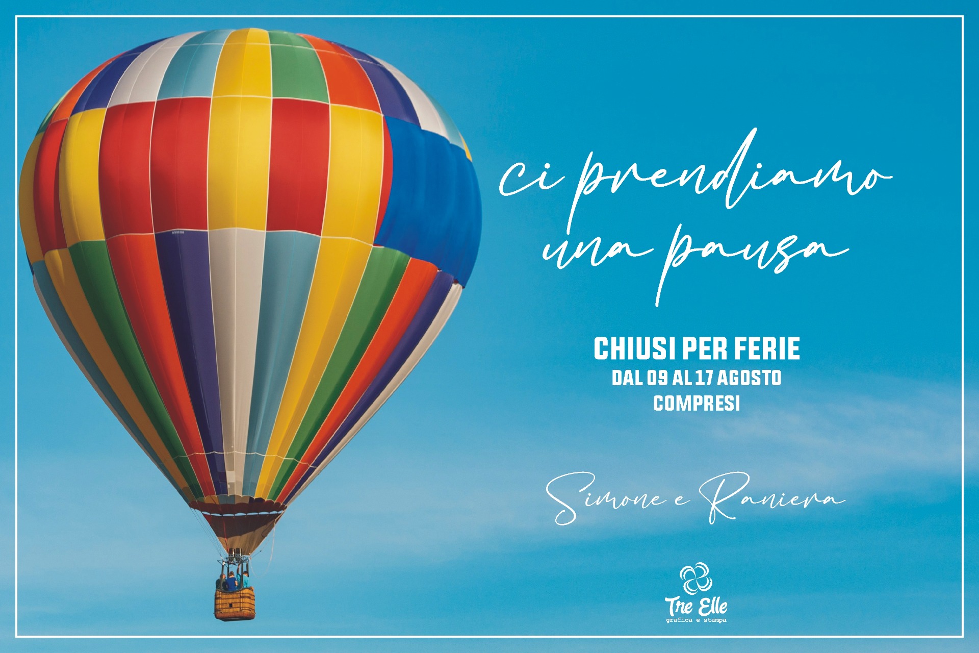 Chiusi per Ferie